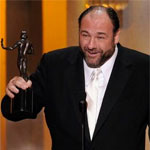 James Gandolfini at the 14th SAG Awards